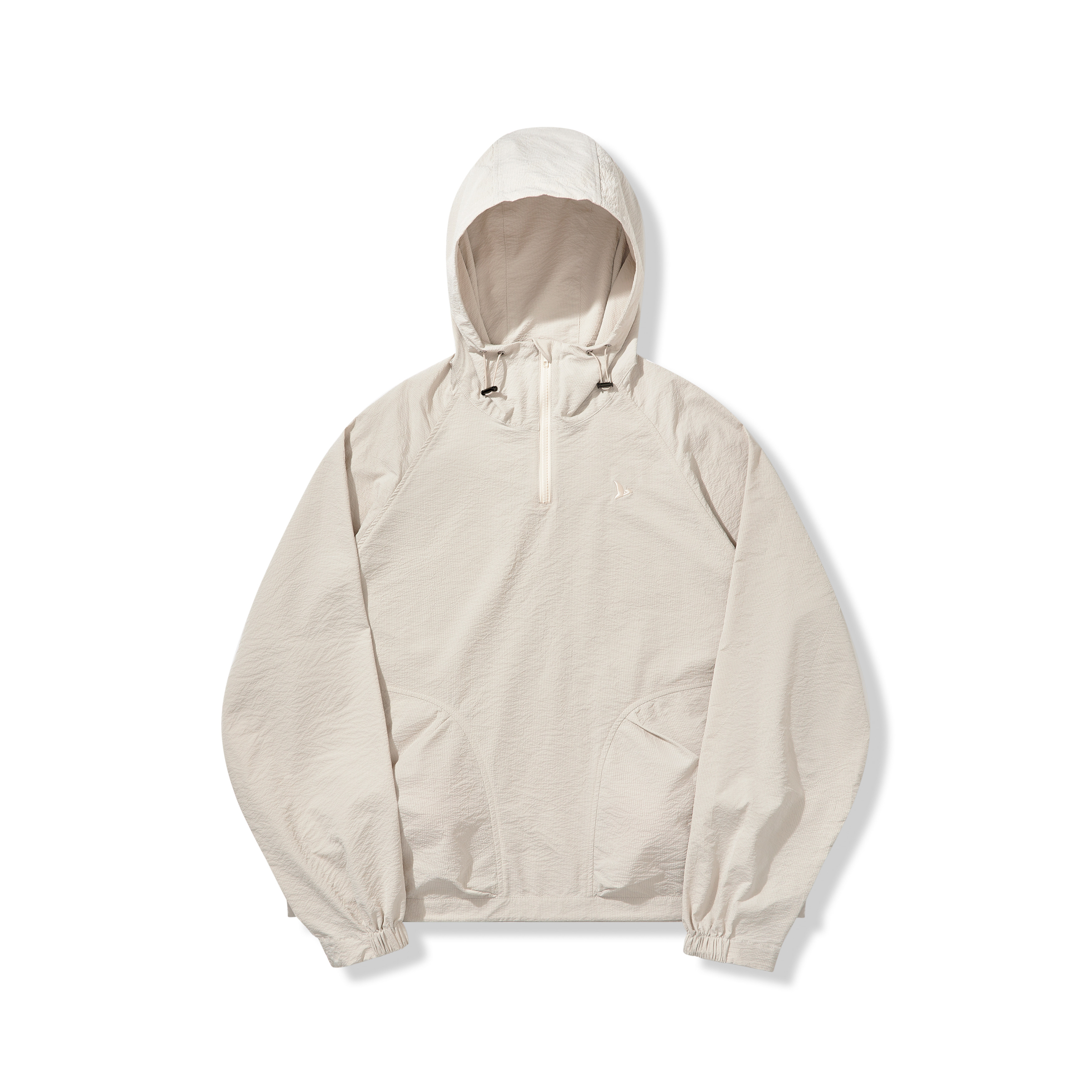 Seersucker Hooded Jacket