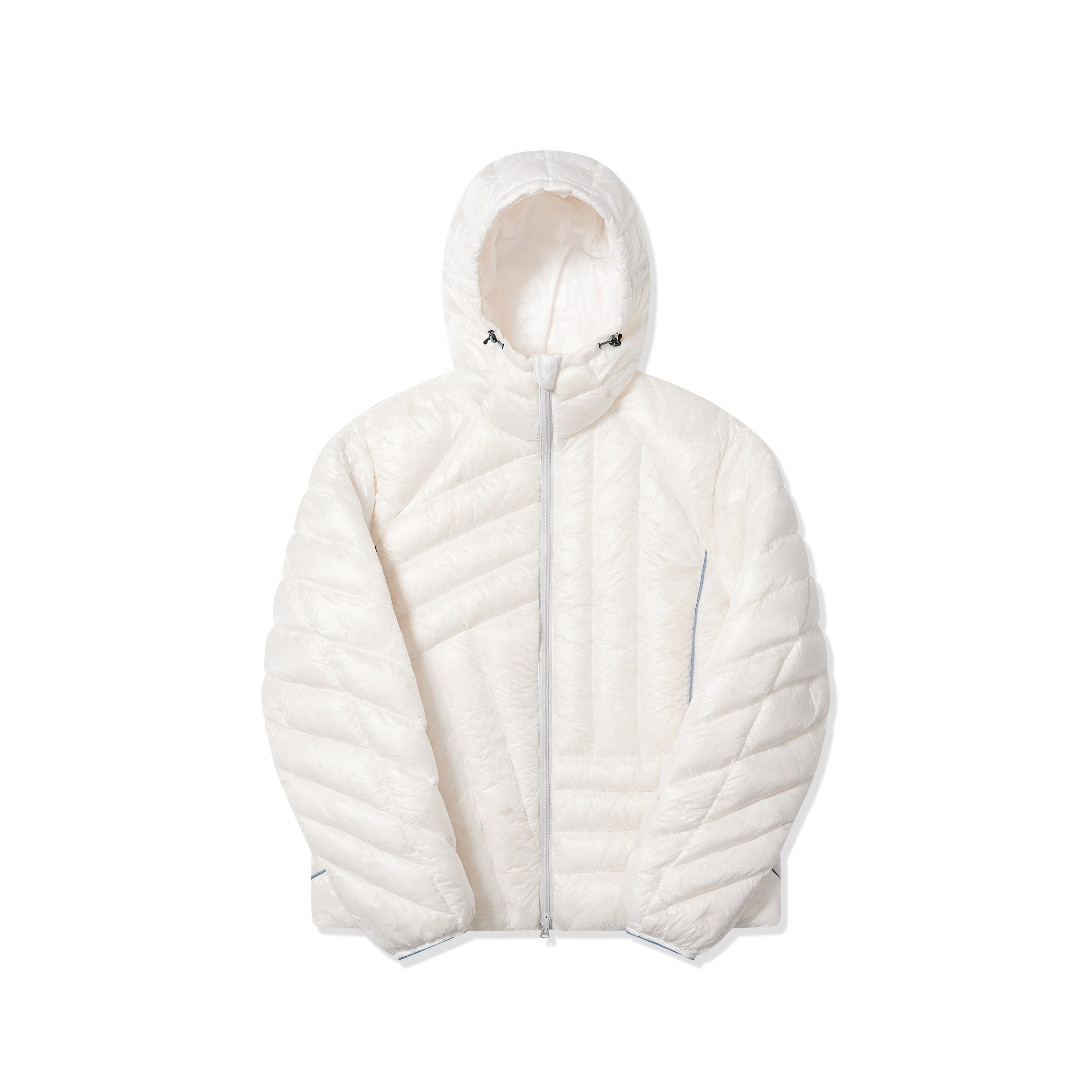 White Duck Down Water-Repellent Windproof Down Jacket