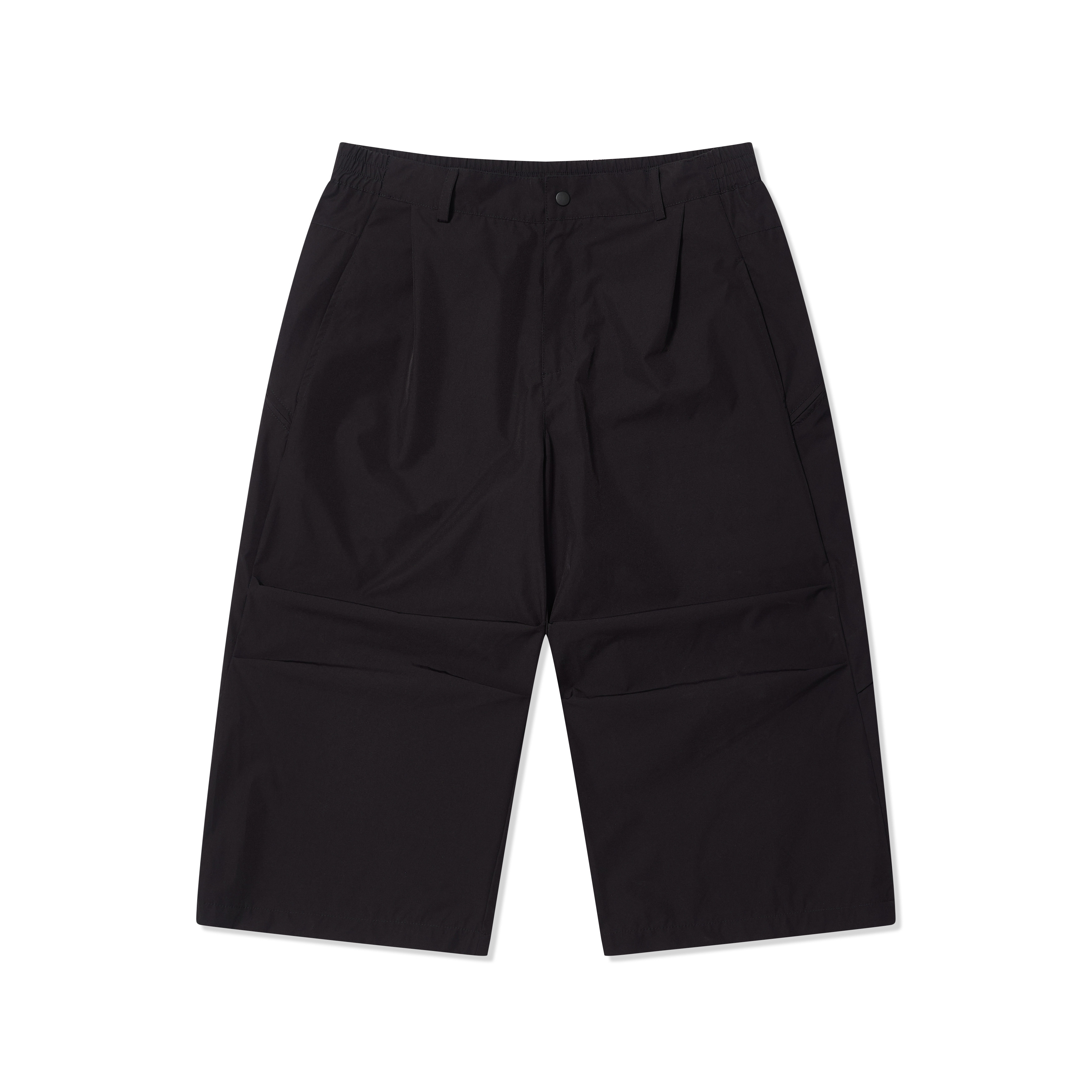 Sorona Woven Pleated Cropped Trousers