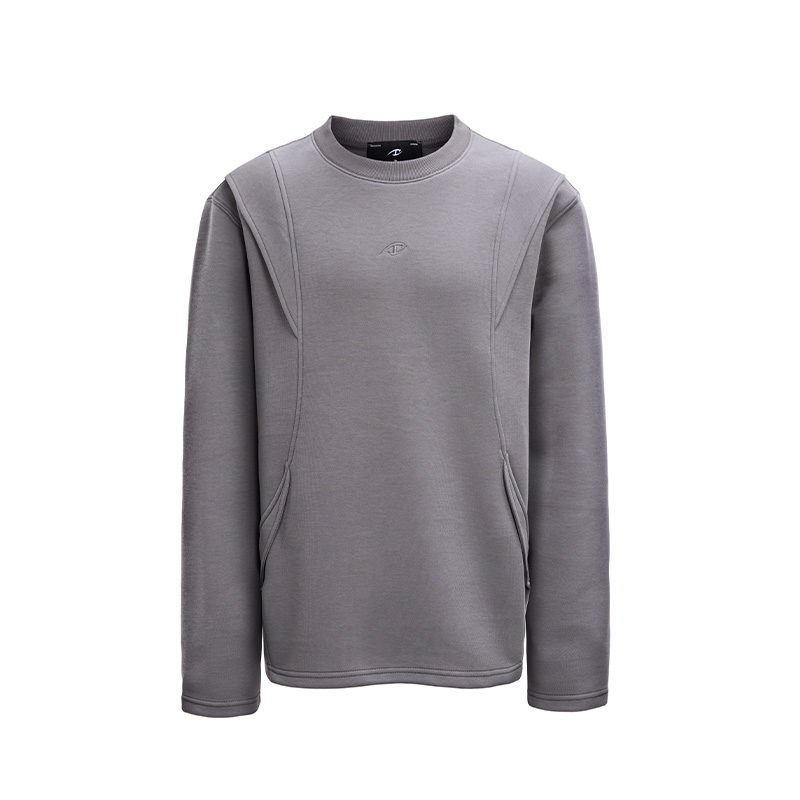 Foam-Knit Articulated Long Sleeve Top