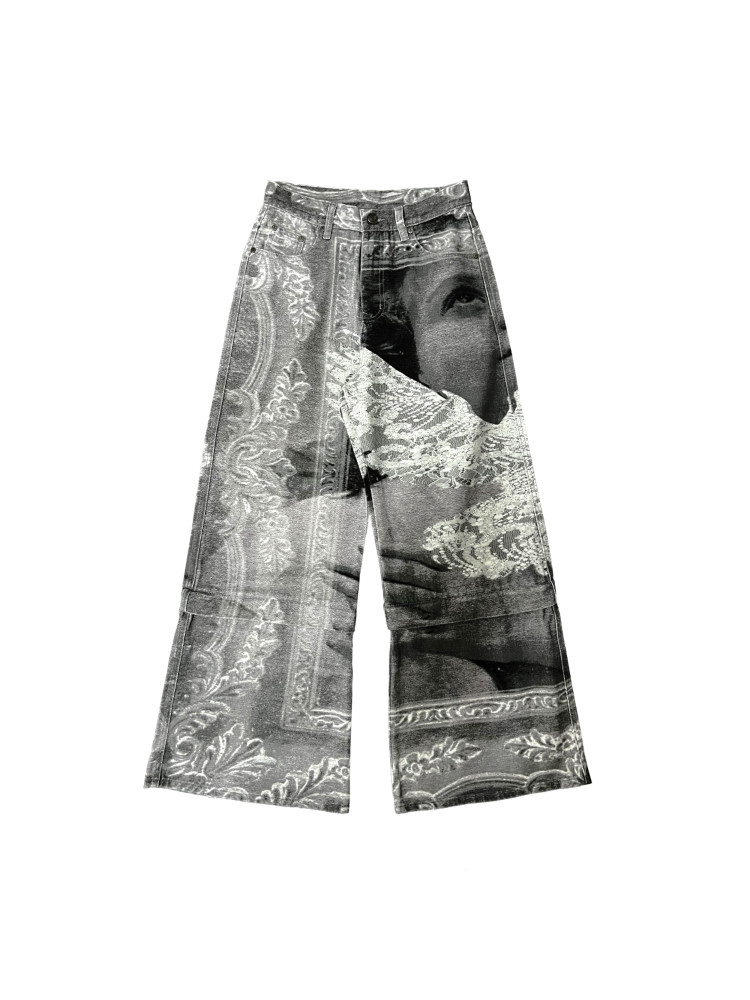 Bird Detachable Jeans