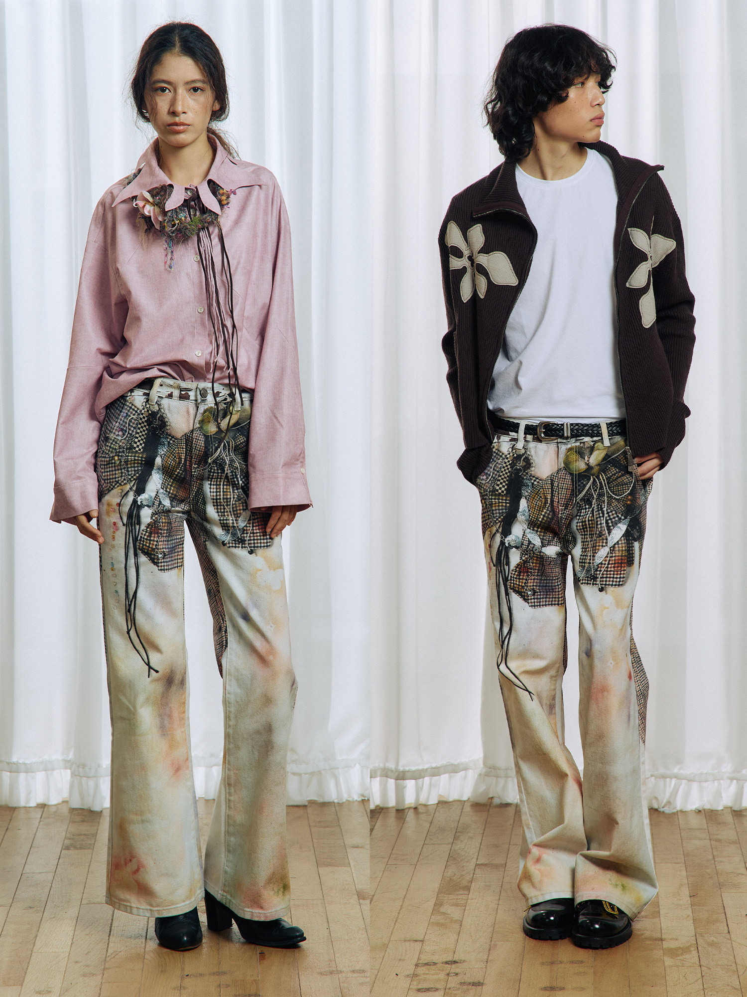 Aiyana 3D Print Jeans