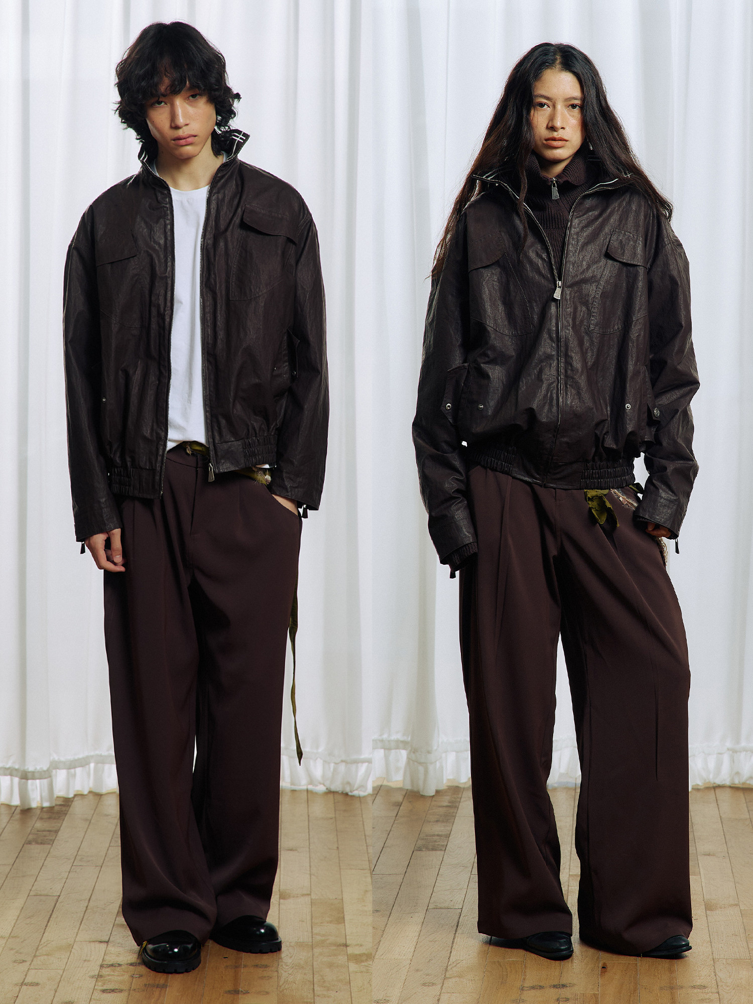 Oil Wax Leather Jacket