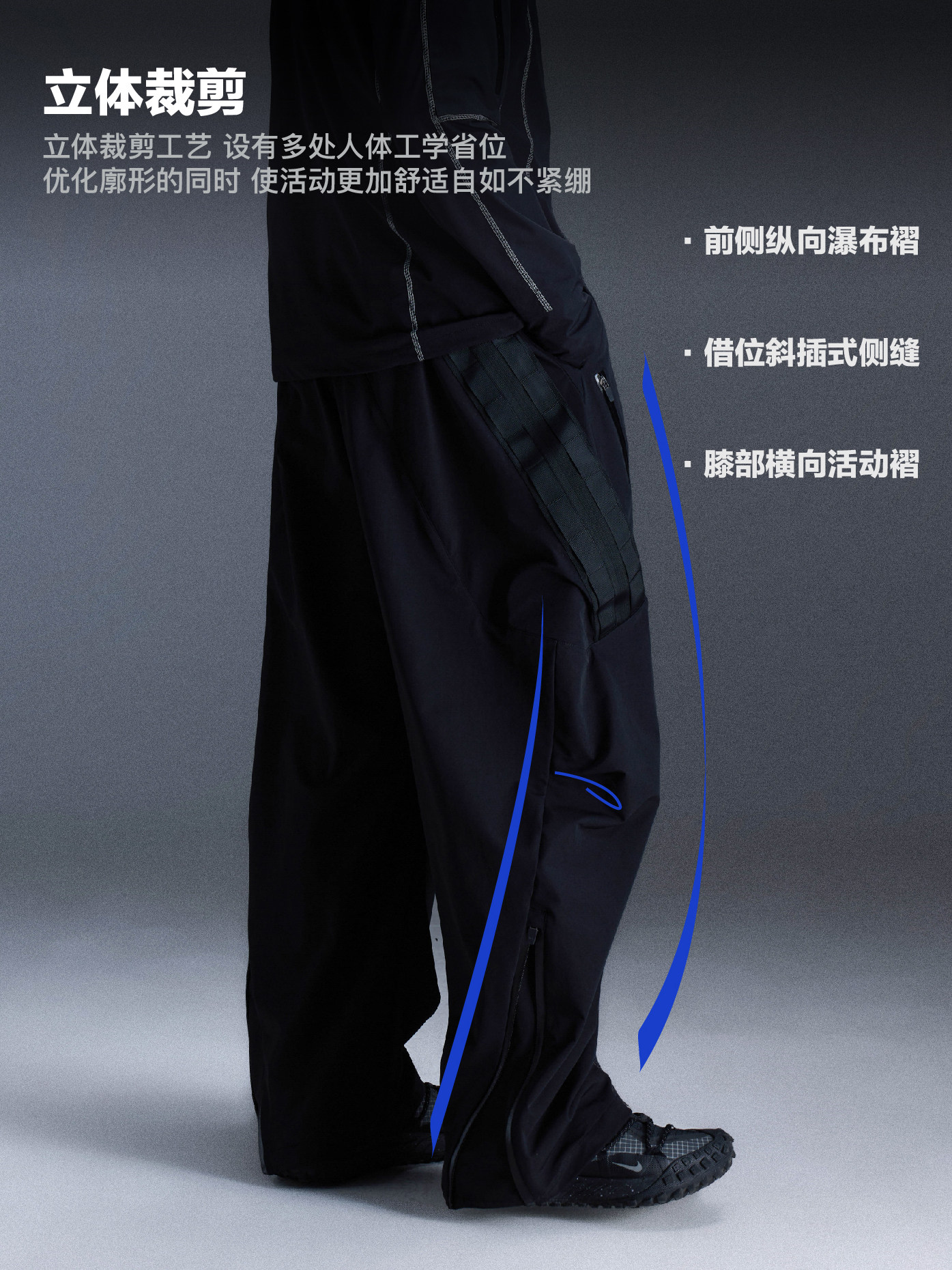 [SENTINEL-3rd Gen] Molle System Curved-Knife Cargo Pants