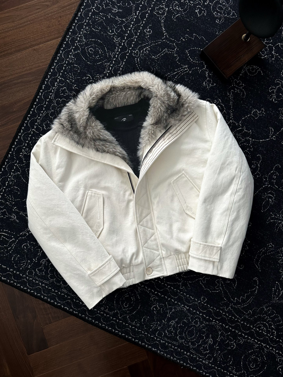 White-headed Bulbul Raw Denim Condor Jacket