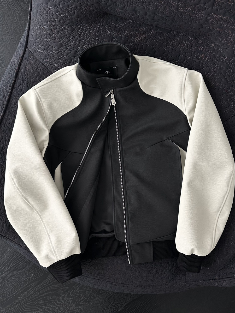 Taiji Yin-Yang Rafa Leather Jacket