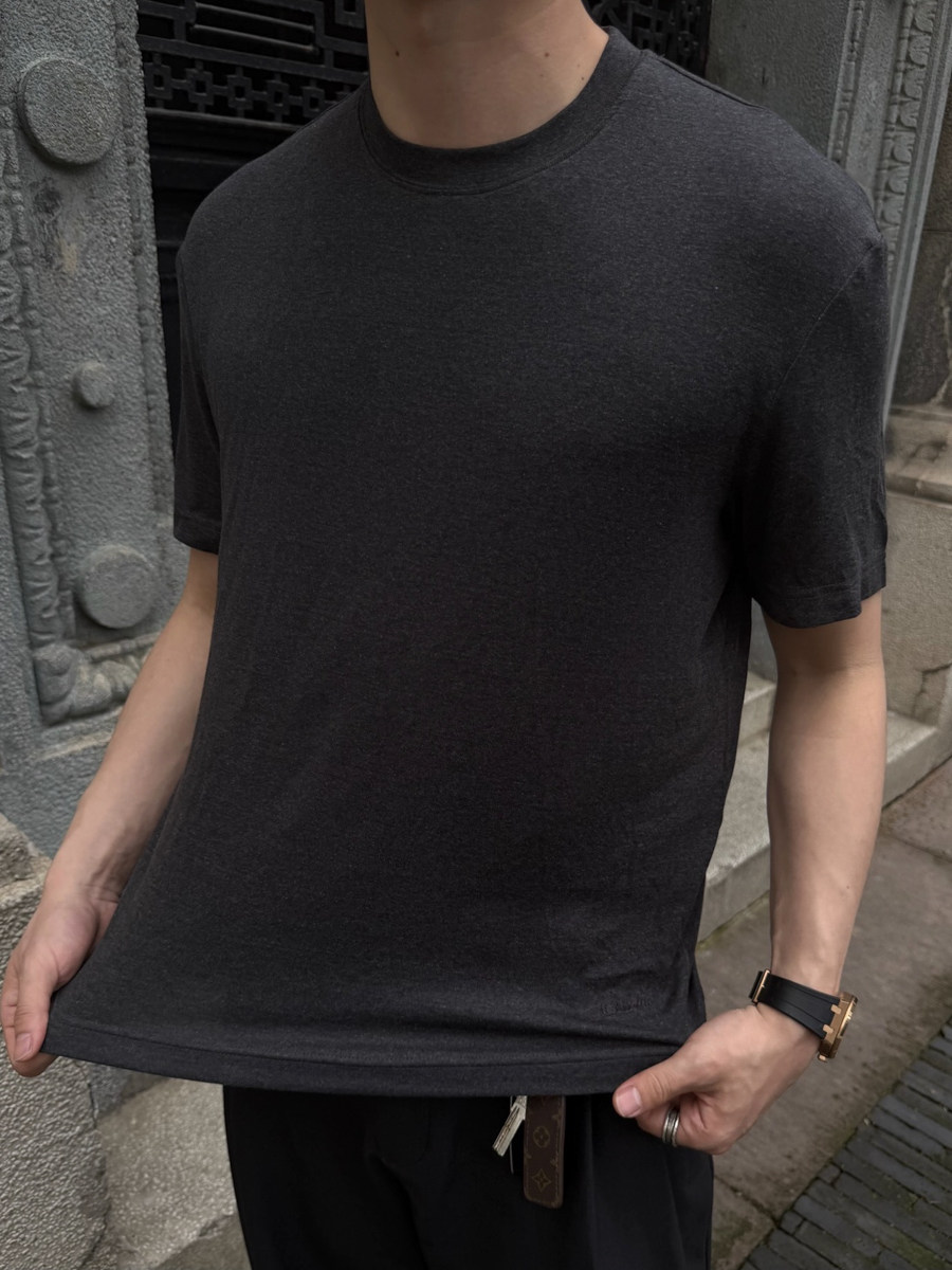 Food Grade Acetate Wool Set-Shoulder Short Sleeve