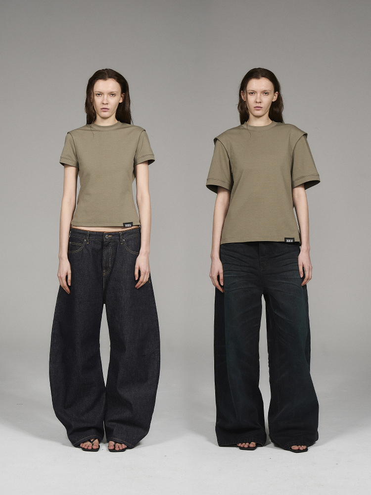 BLINDNOPLAN Level Series Shaping Short-Sleeve T-Shirt