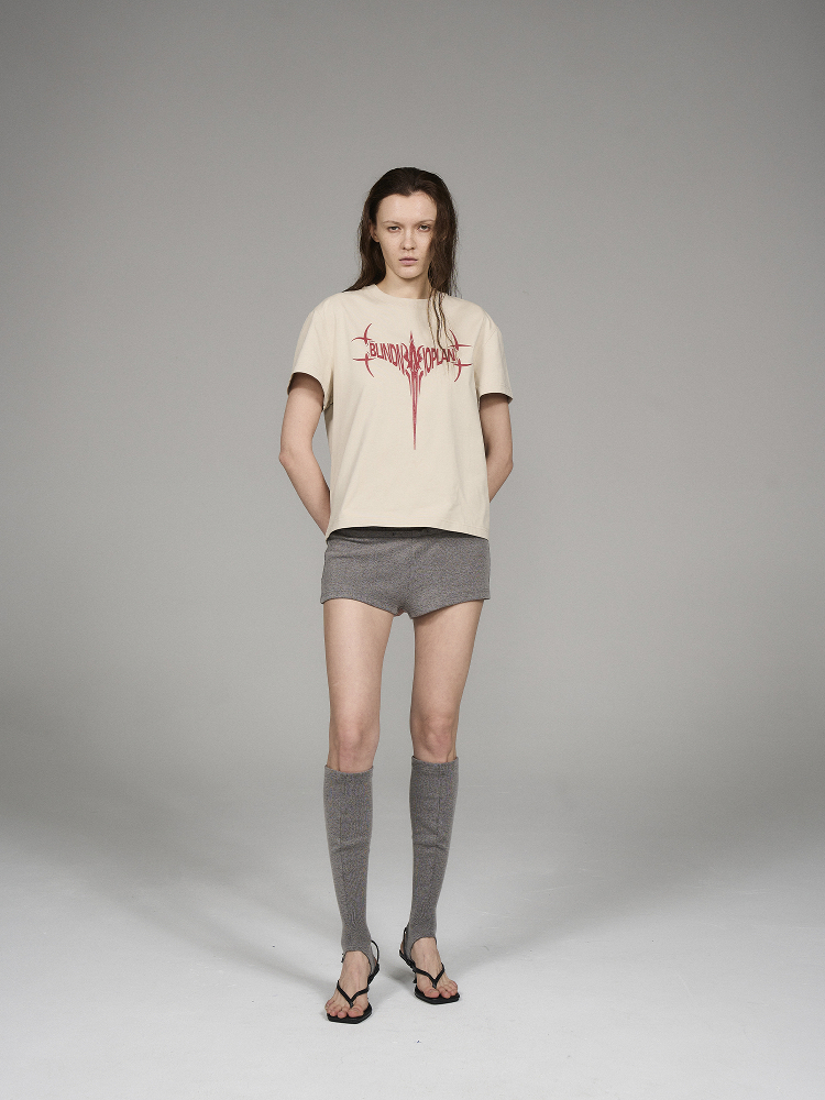 BLINDNOPLAN Level Series Logo Print Short Sleeve T-Shirt