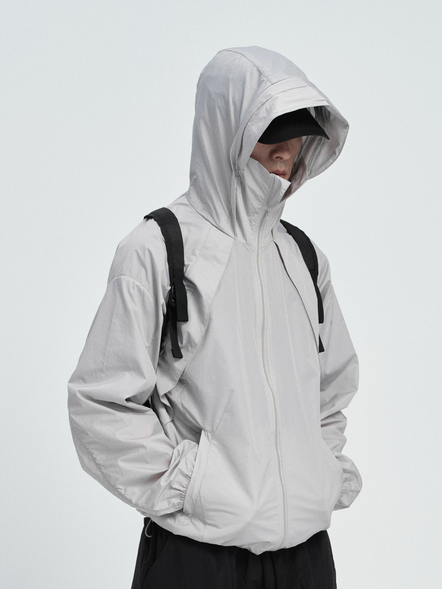 CATSSTAC Convertible Panel Sun Protection Hoodie