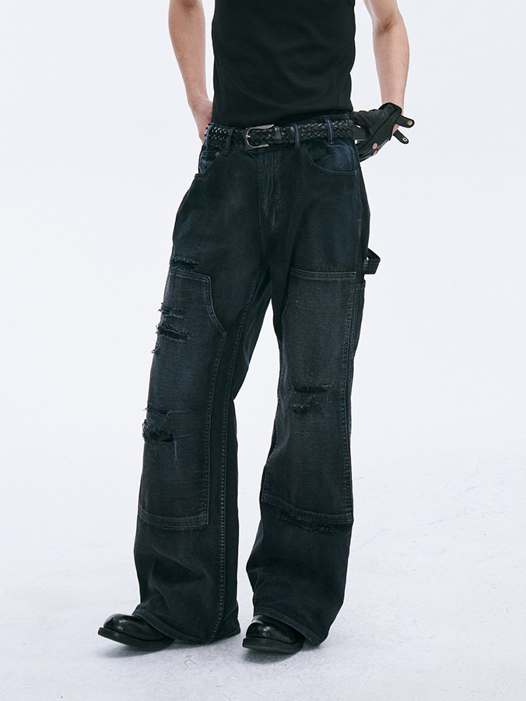 Snake Catcher Heavyweight Distressed Timber Pants