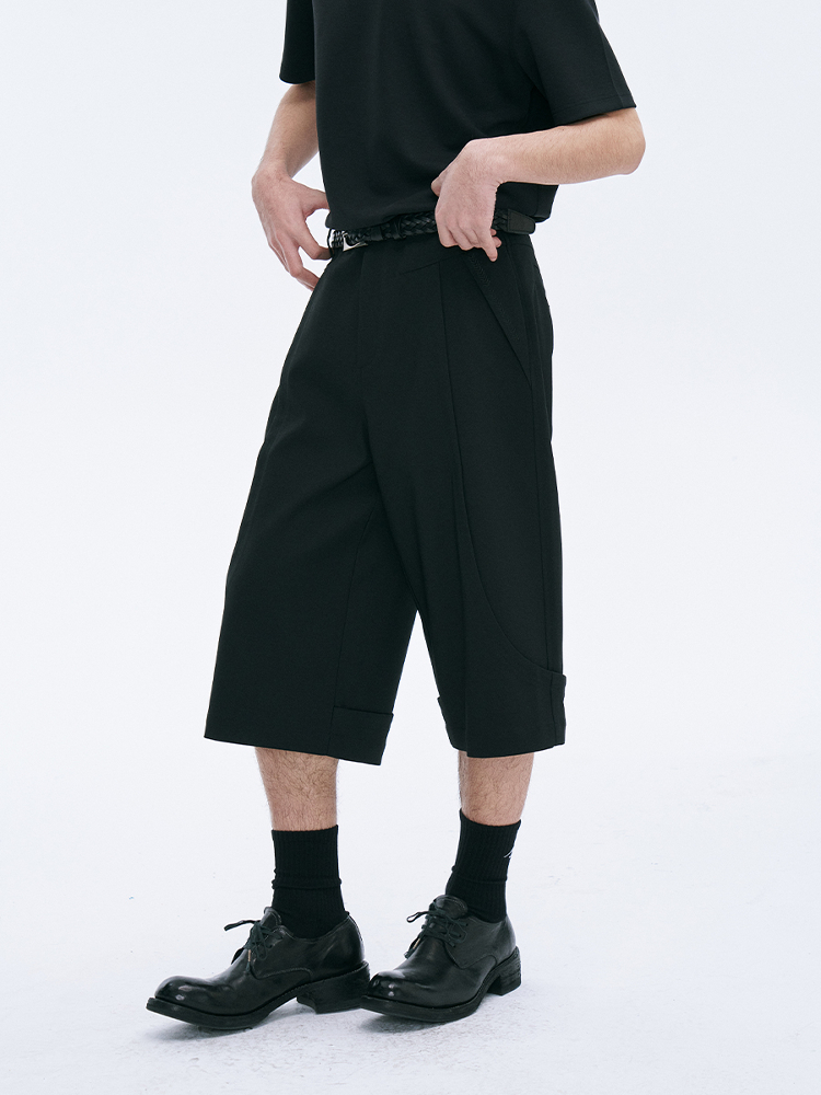 Razor Gang Wool-Blend Cropped Trousers
