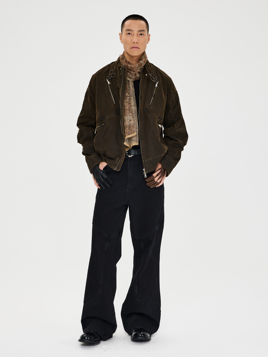 Wandering Dragon Safari Washed Jacket