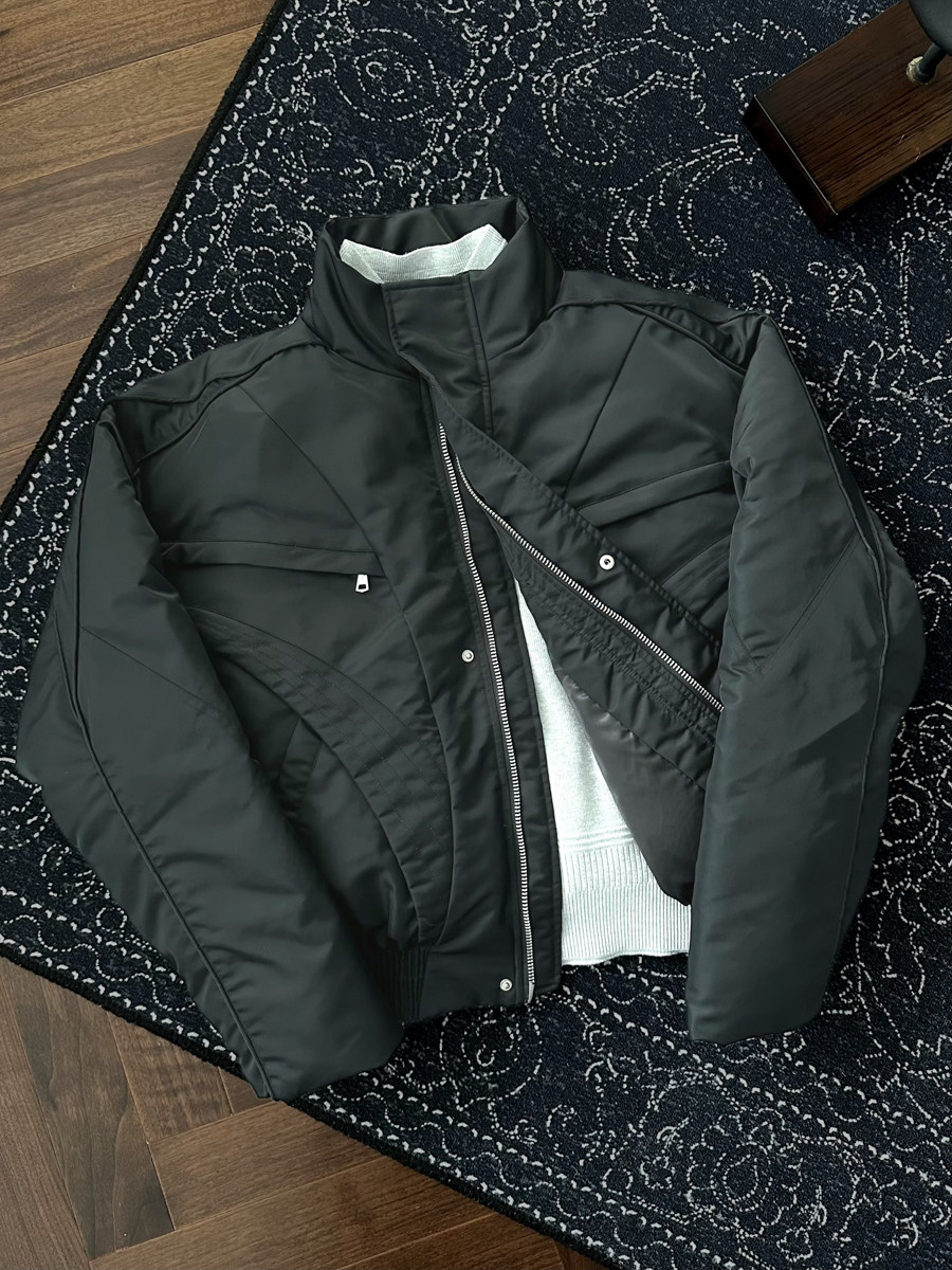 3M Thinsulate™ Flight-Style Stand Collar Quilted Jacket