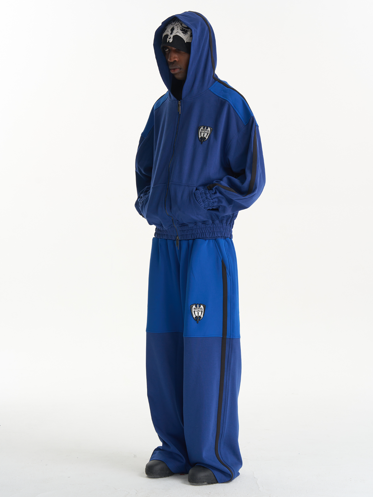 Bat Collaboration Color-Block Sport Jacket