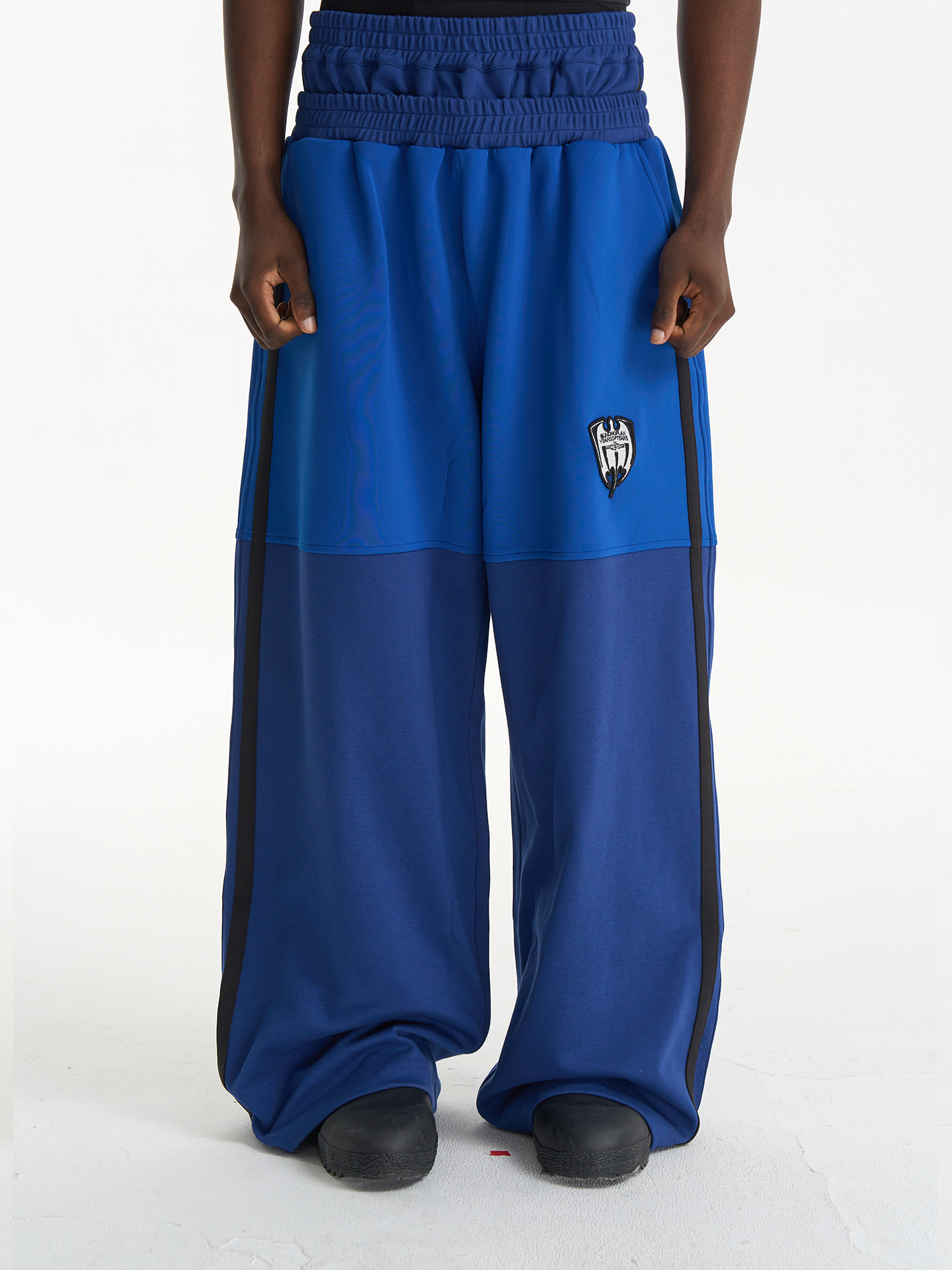 Bat Collaboration Color-Block Sport Pants