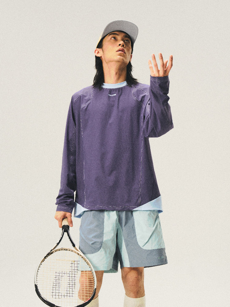 Rudolf Moisture-Wicking Cooling Color-Block Long Sleeve