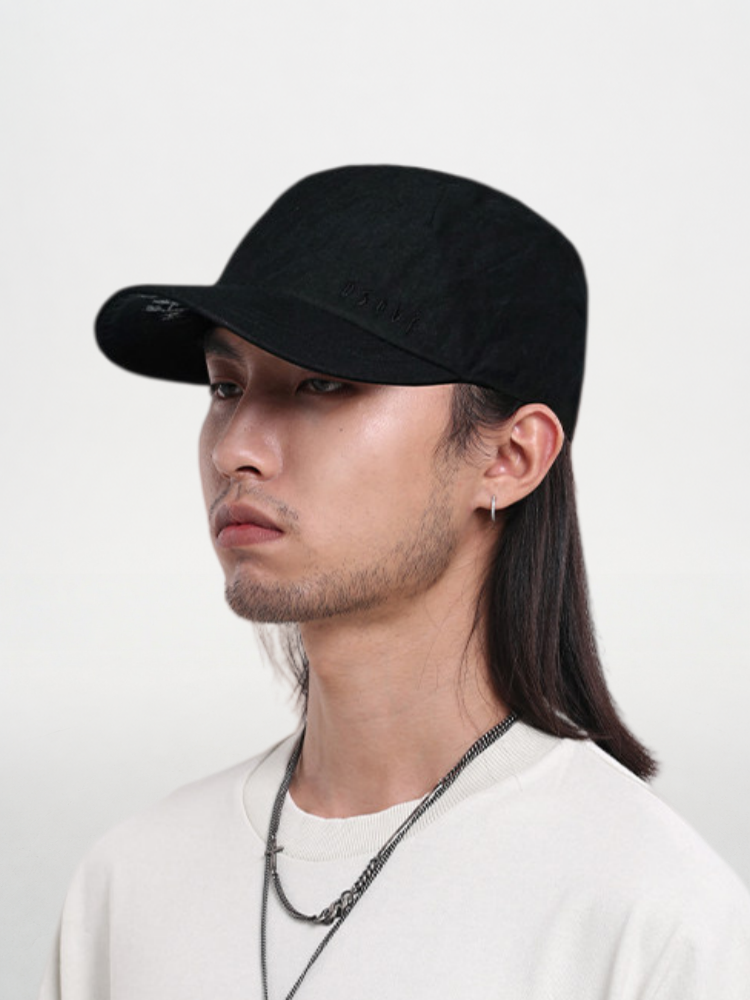 Metal-Wire Irregular Contour Brim Hat