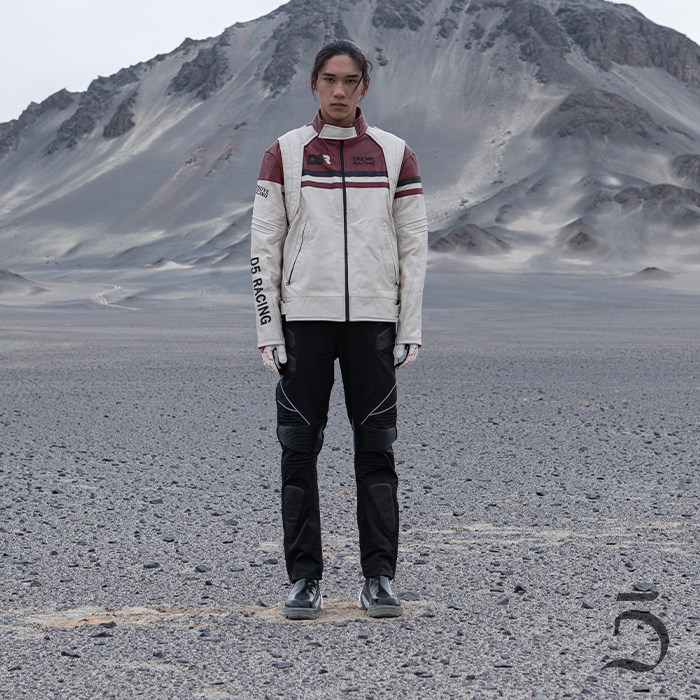 Multi-Layer Paneled Nylon Racing Pants