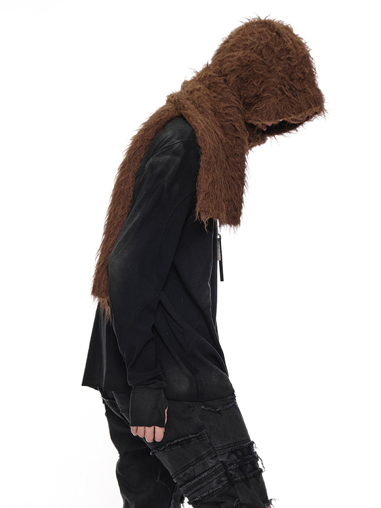 SAVAGE Knitted Hood Scarf
