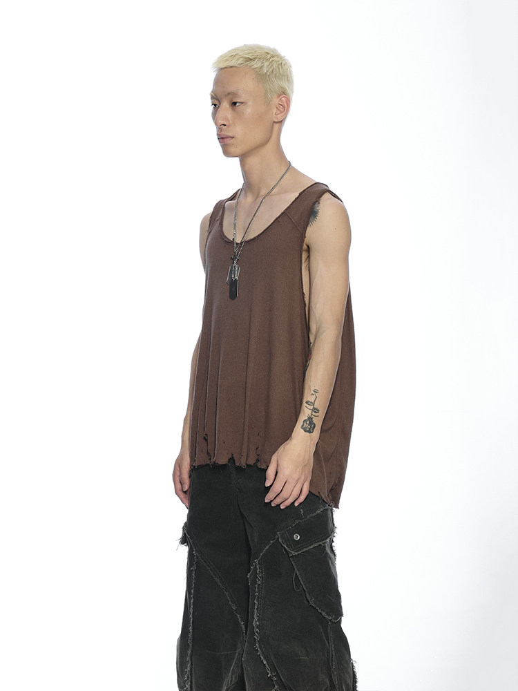 JUNK DOG Distressed Tank