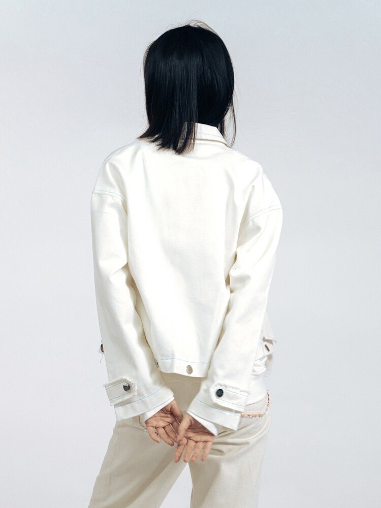 Detachable White Coat