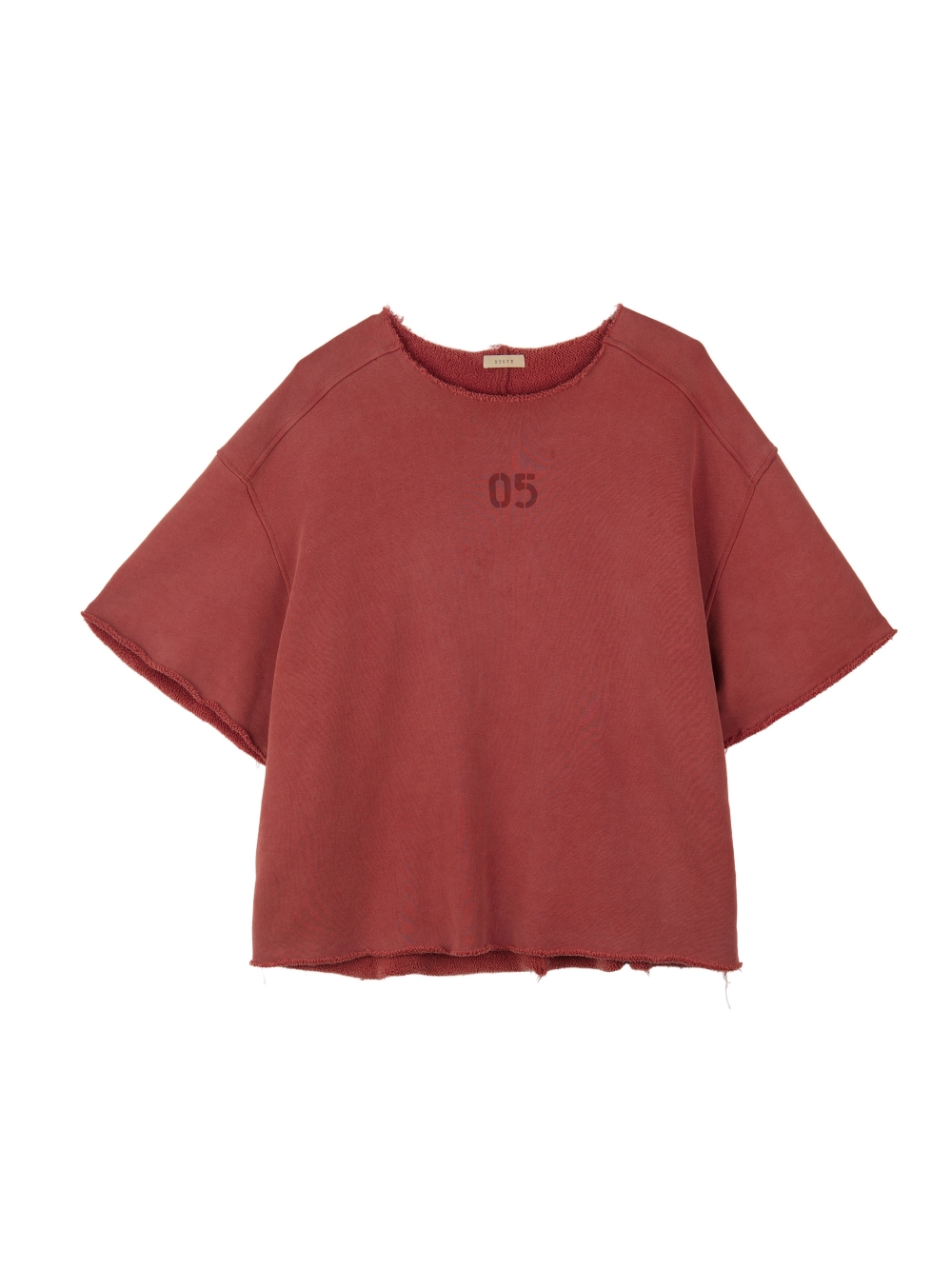 Heavyweight Fleece Boxy Short-Sleeve T-Shirt