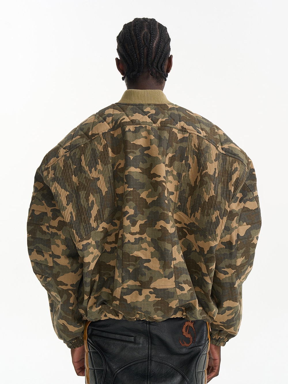 Heavy-Duty Oversized Camouflage Jacket