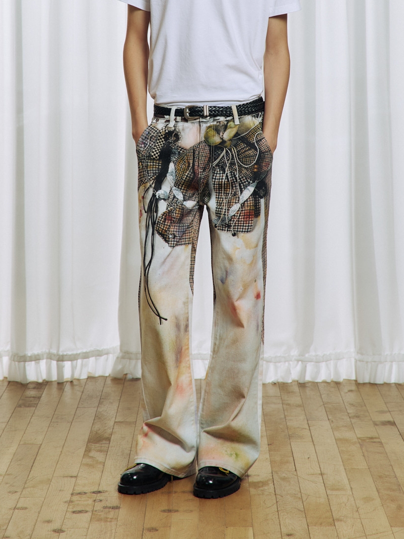 Aiyana 3D Print Jeans