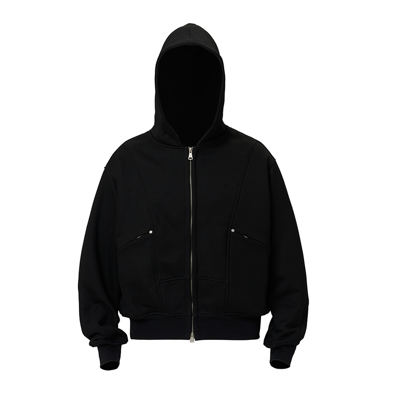CATSSTAC Heavyweight Arc-Seamed Hooded Zip-Up