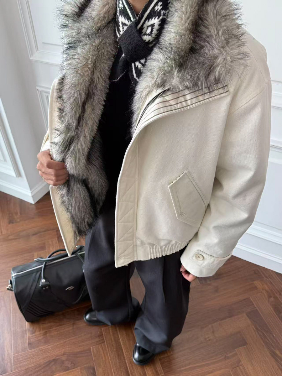 White-headed Bulbul Raw Denim Condor Jacket