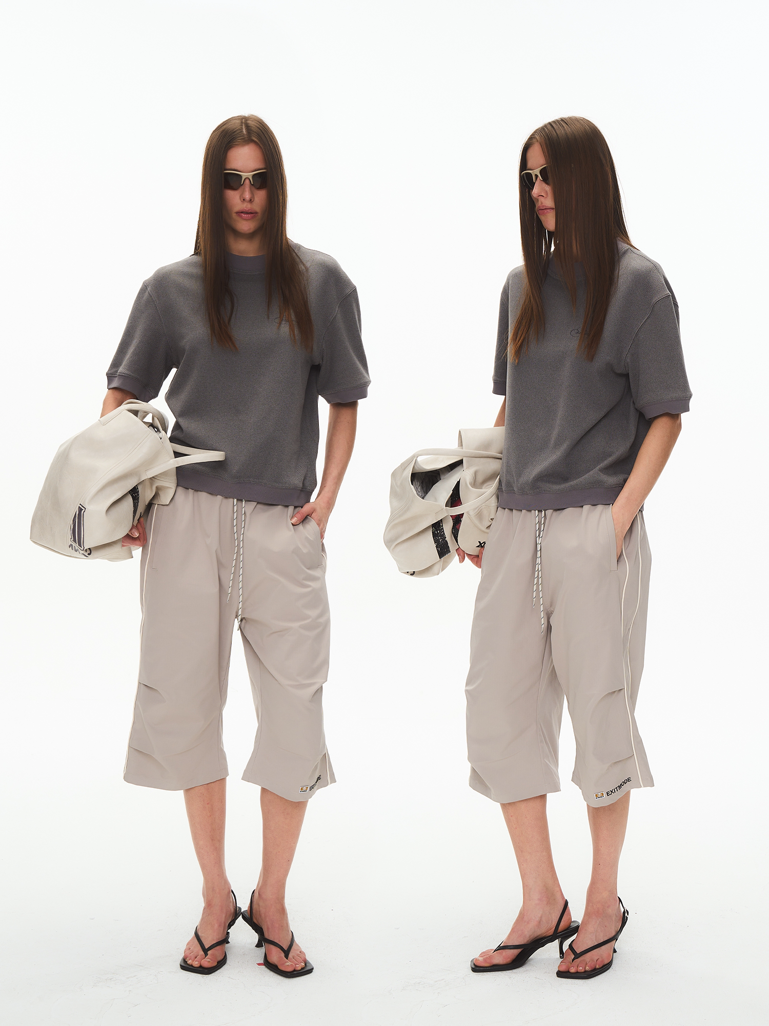 3D Pile Texture Relaxed Short Sleeve T-Shirt