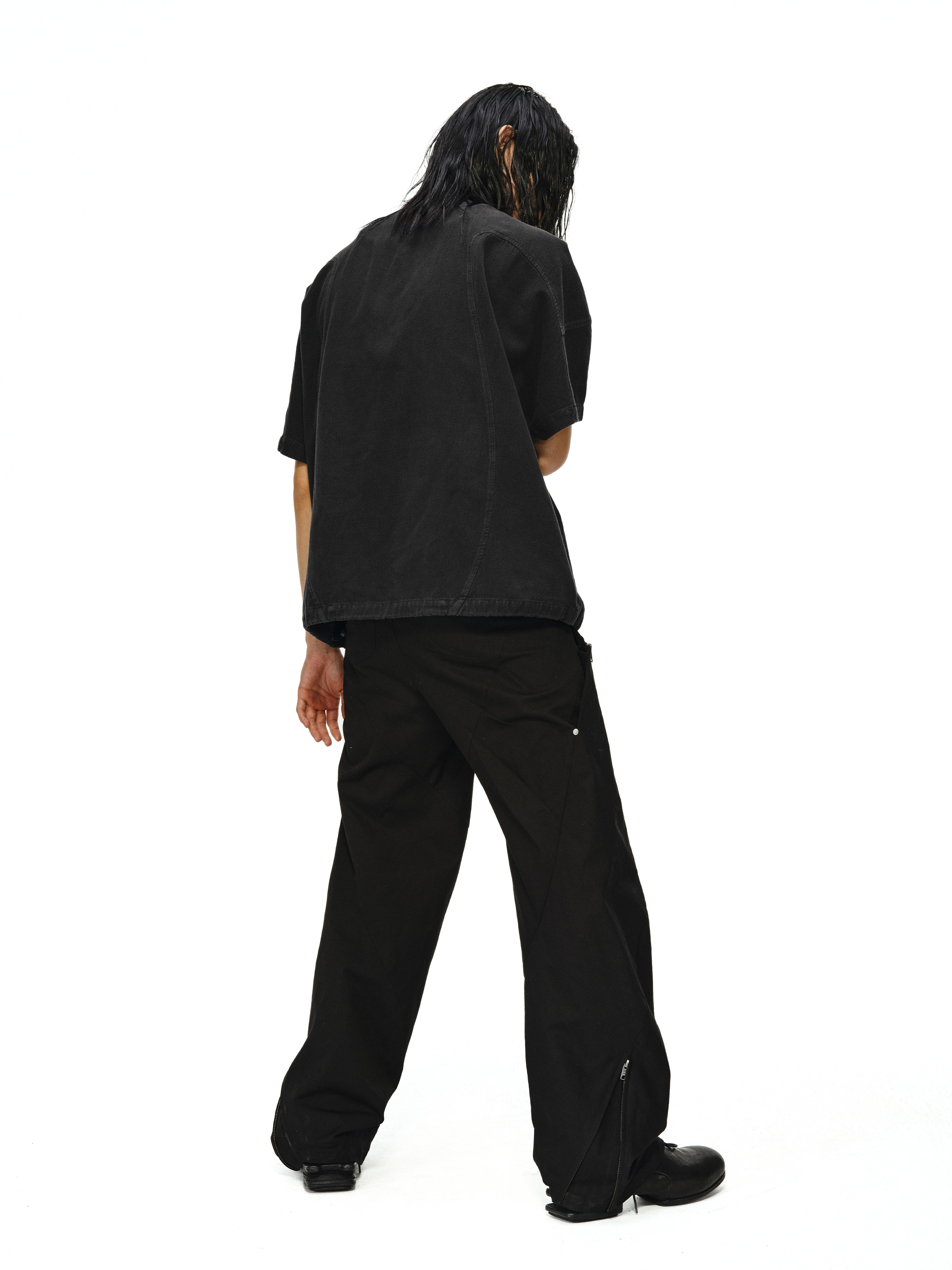 “Maestro” 3D Spiral Curved Silhouette Pants
