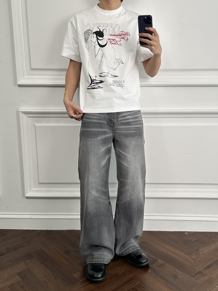 Medusa Cooling Cotton Graphic Tee
