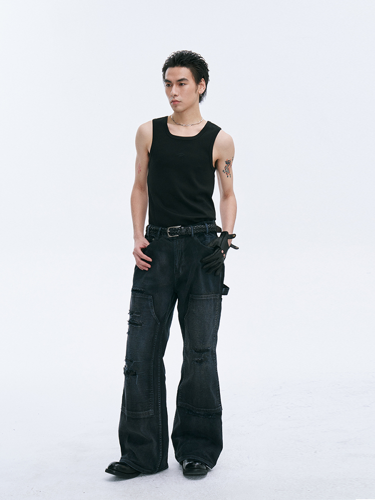 Snake Catcher Heavyweight Distressed Timber Pants