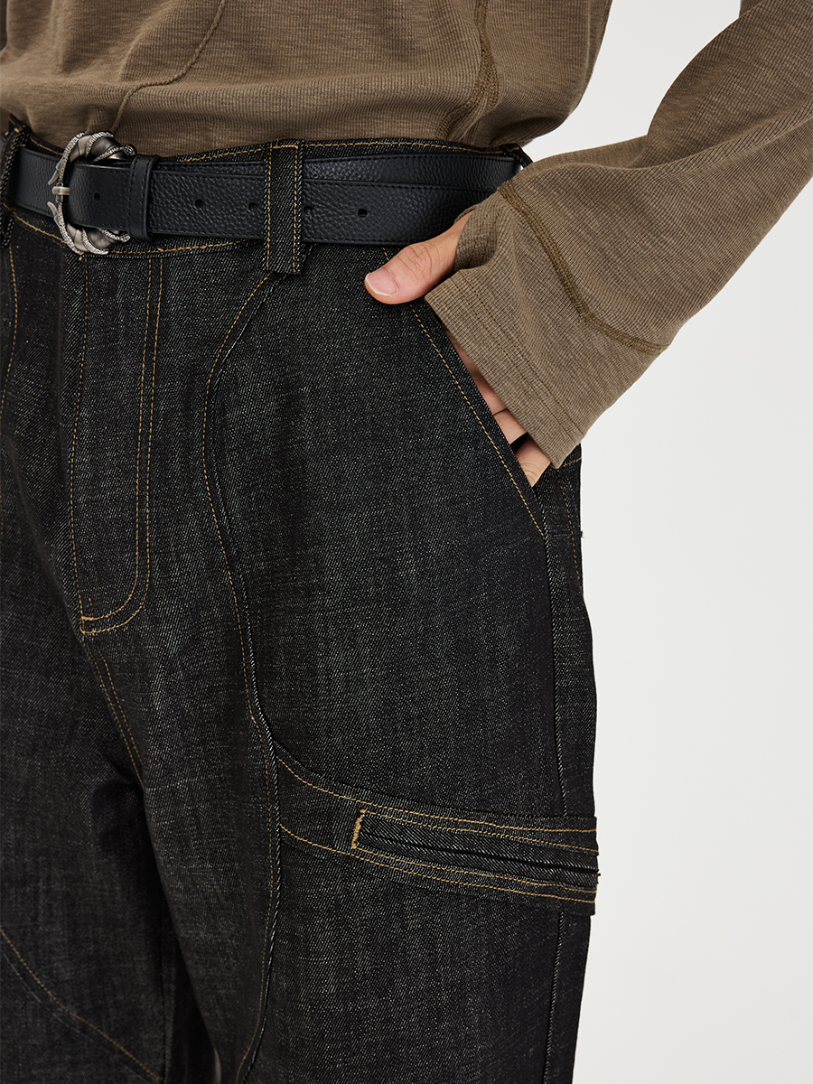 Knight Armor Raw Denim Jeans