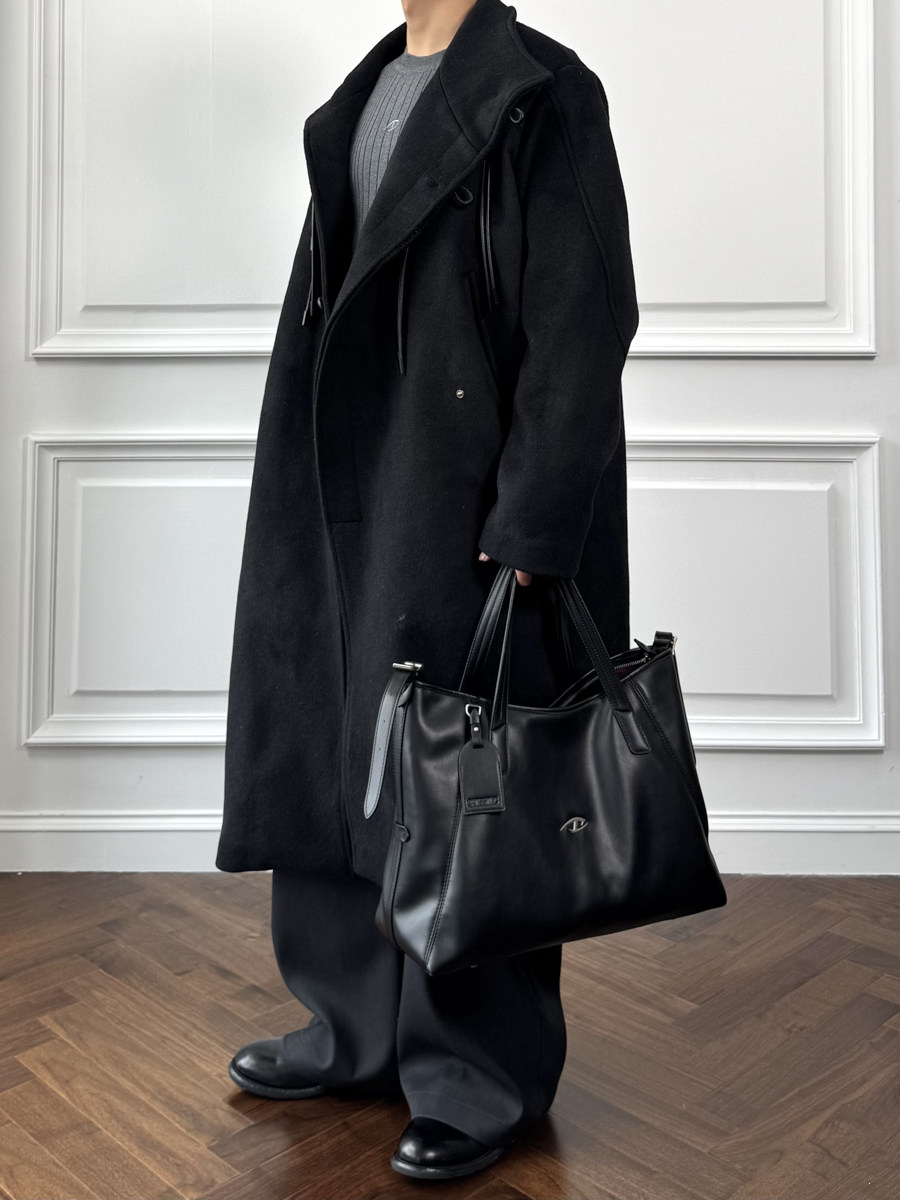 Palace Horn-Button Full Wool Coat