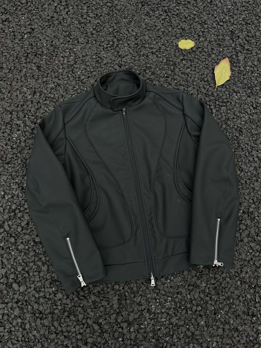 Rafa Six-Protection Leather Motorcycle Jacket