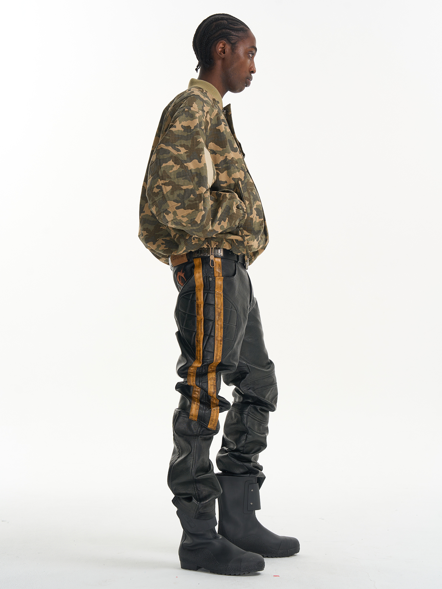 Heavy-Duty Oversized Camouflage Jacket