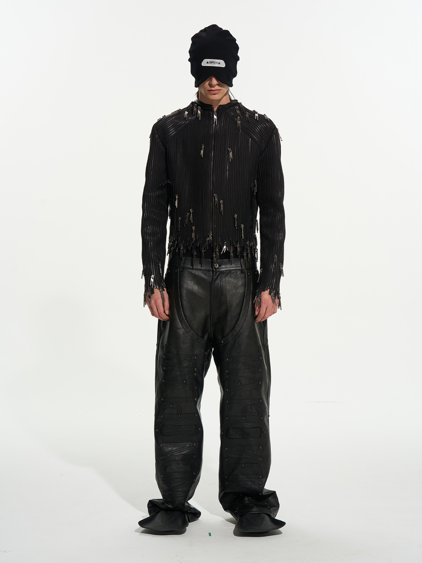 Custom Zipper Tassel Oversized Jacket