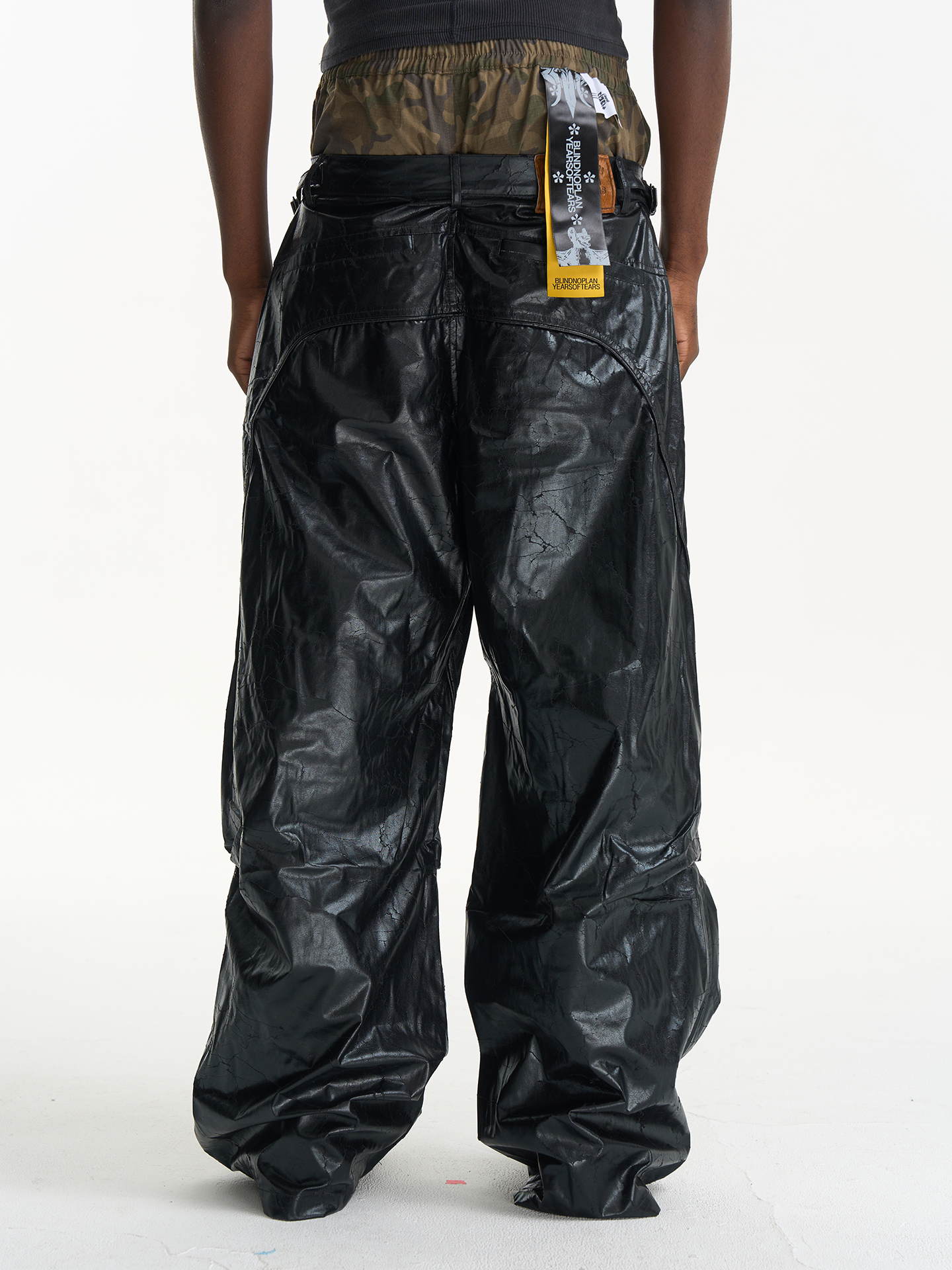 Bat Collaboration Tag Two-in-One Cargo Pants