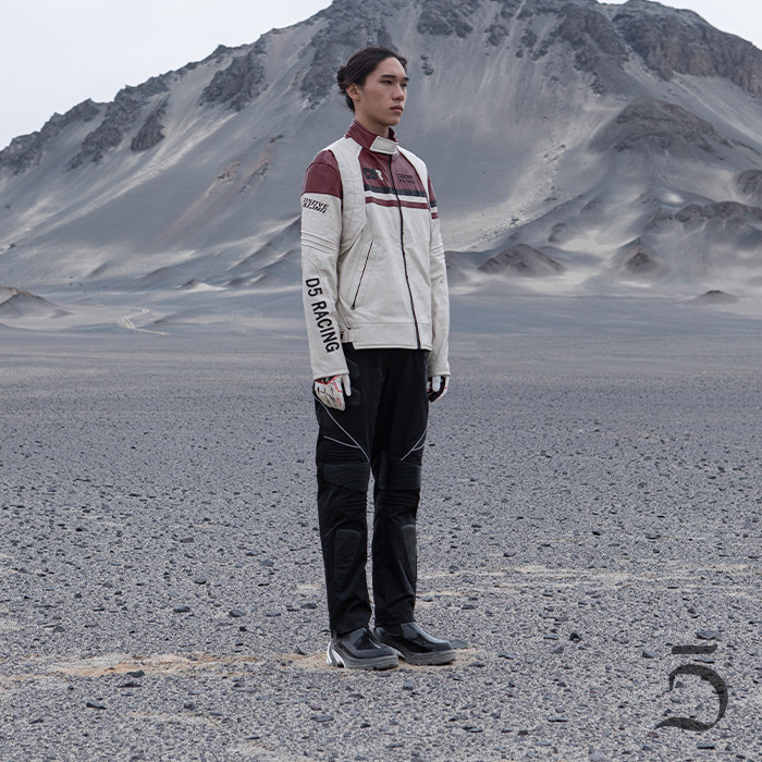 Multi-Layer Paneled Nylon Racing Pants