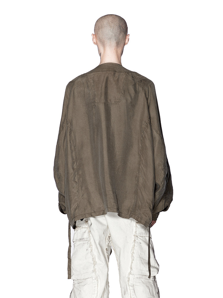 LOUVER Structured Ribbon Robe