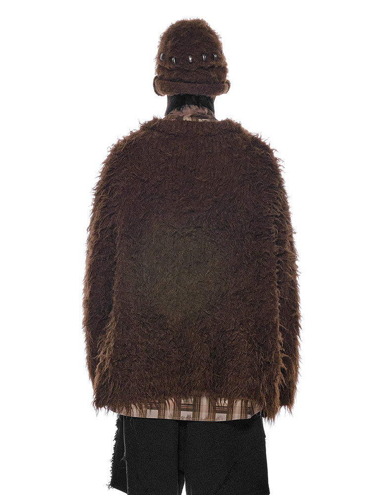 SAVAGE Wool Cardigan Jacket