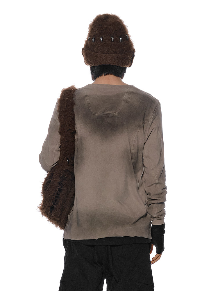 SAVAGE Wool & Silver Accent Sling Bag