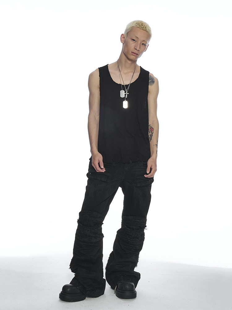 JUNK DOG Distressed Tank