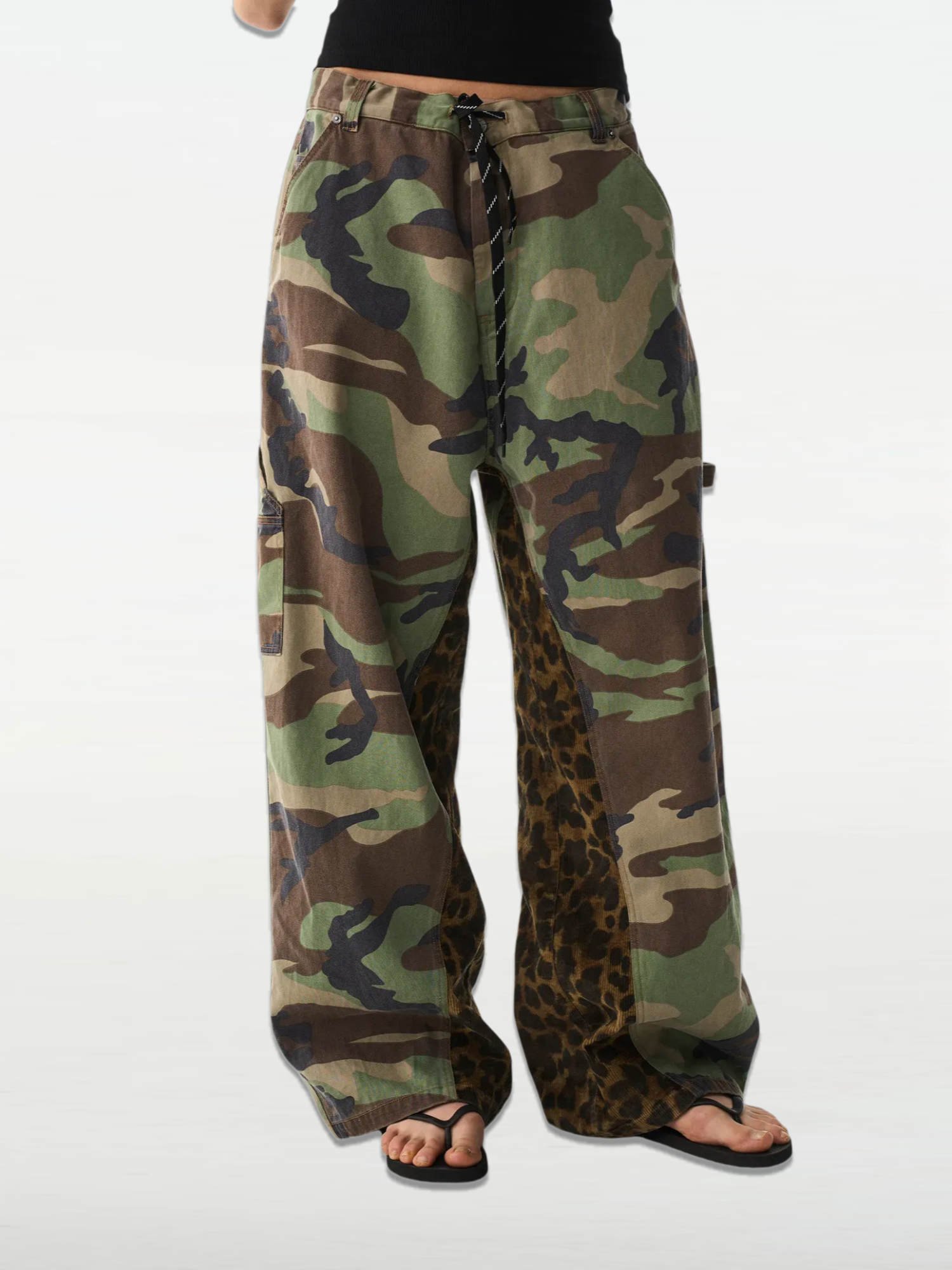 Camo Leopard Lumber Utility Pants