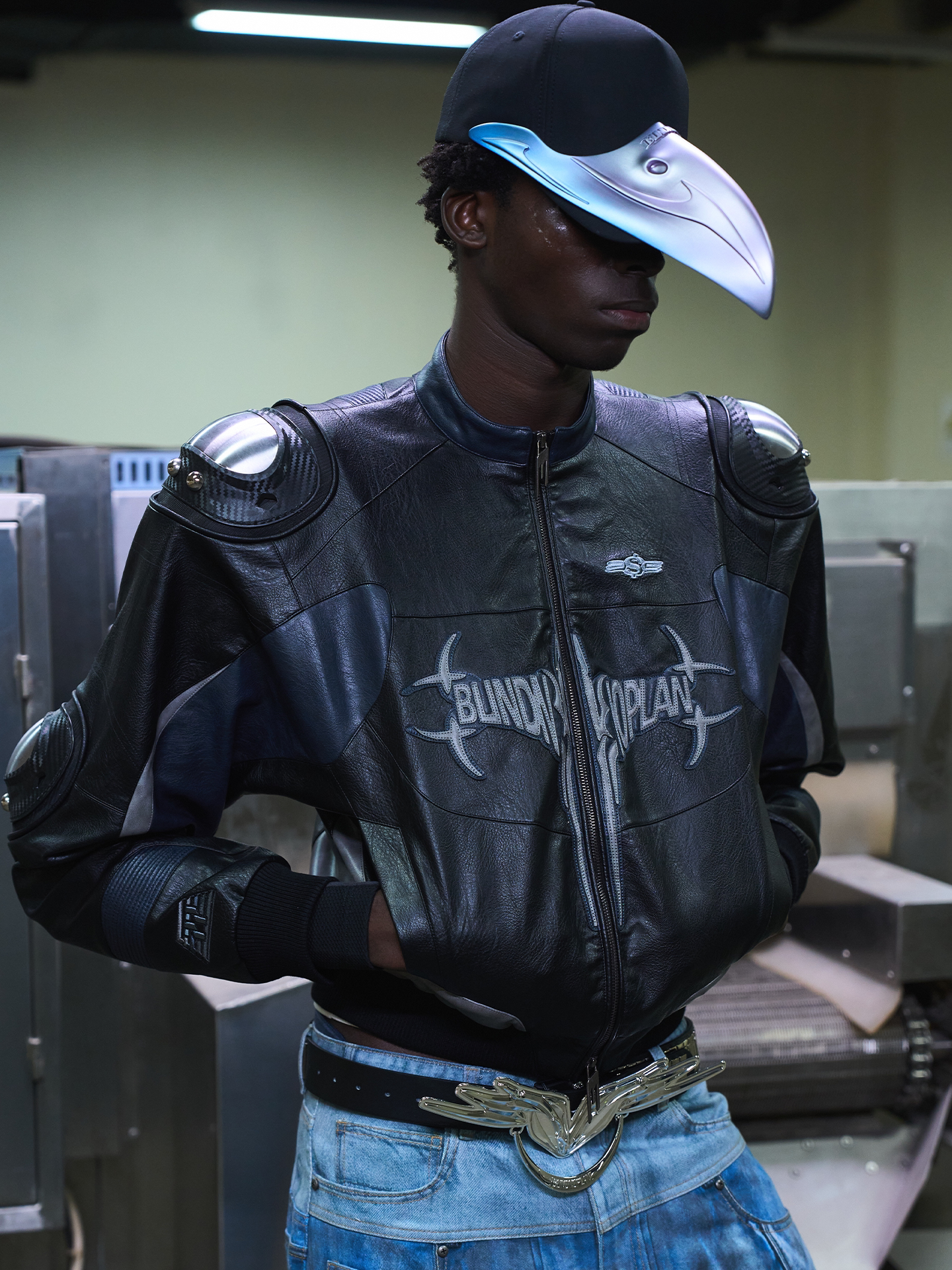 3D-Printed Hawkbill Baseball Cap