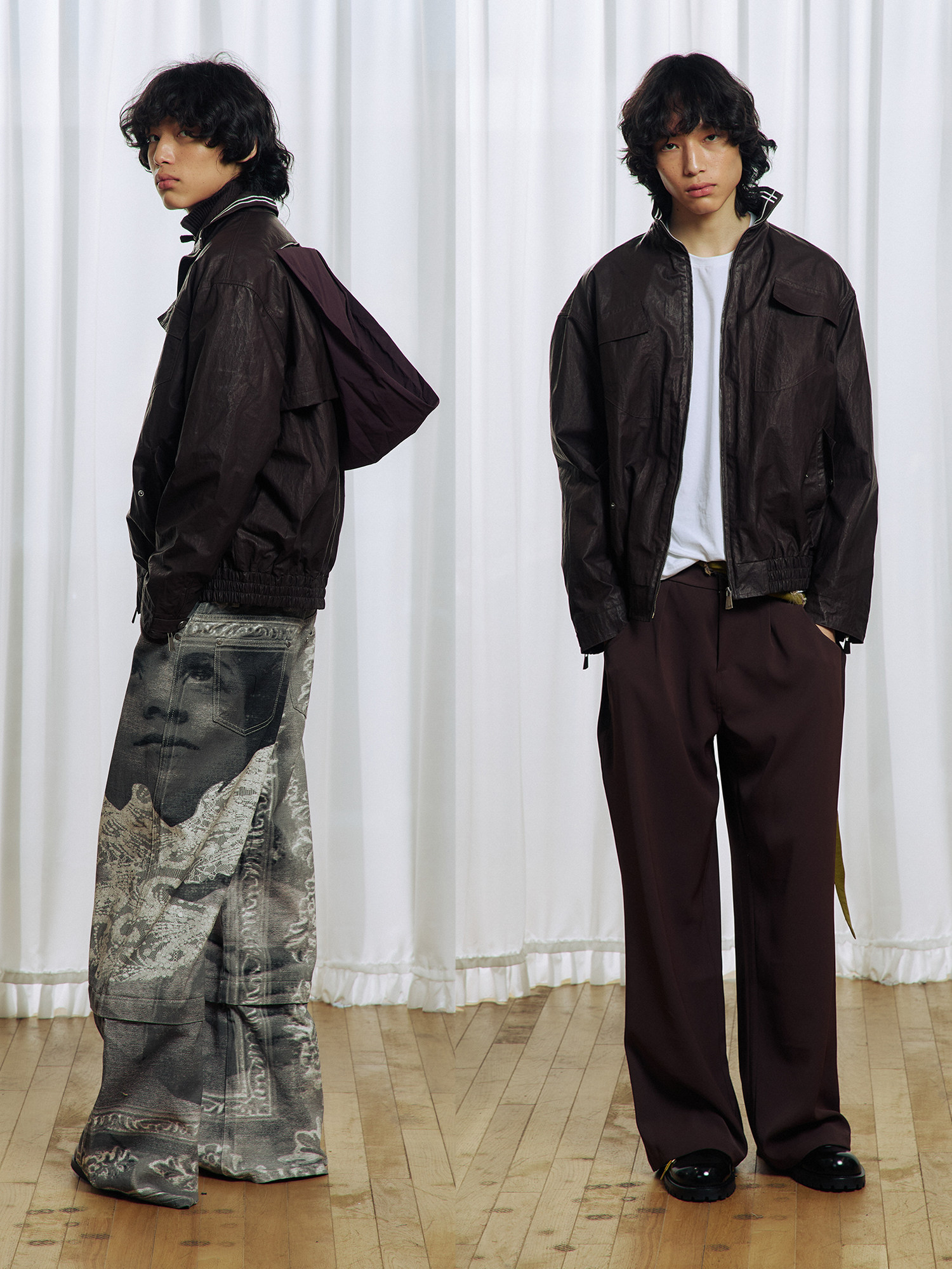 Oil Wax Leather Jacket