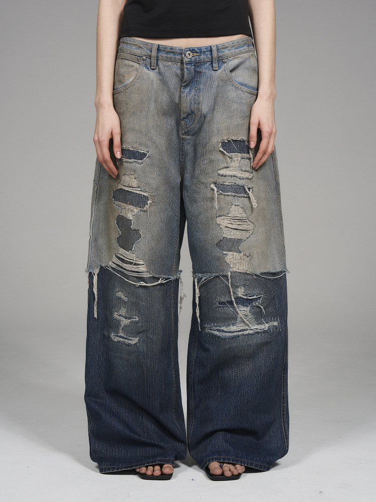 BLINDNOPLAN Level Series Retro Double-Waist Pleated Track Pants